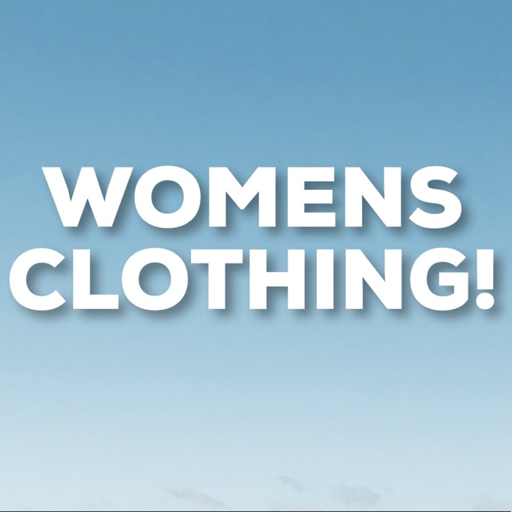 Women’s clothing below!